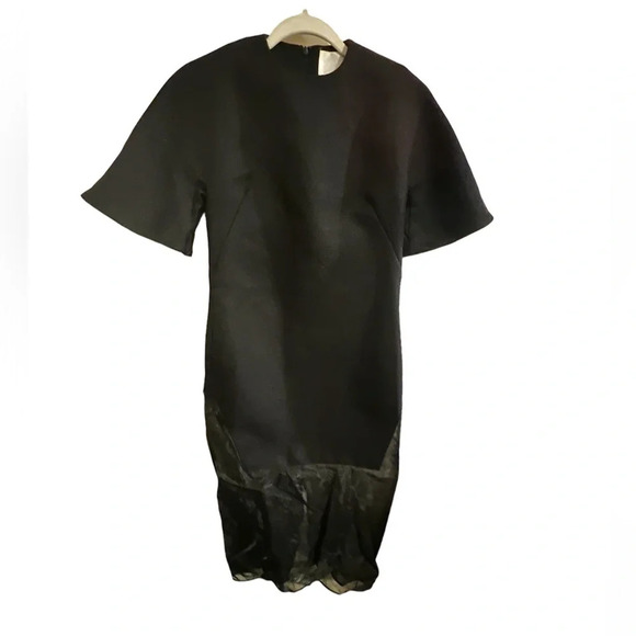 Solace London Black Midi Dress, size 2 - Picture 1 of 8